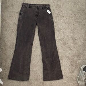 GAP Women's Flare Jeans in Dark Brown tall length